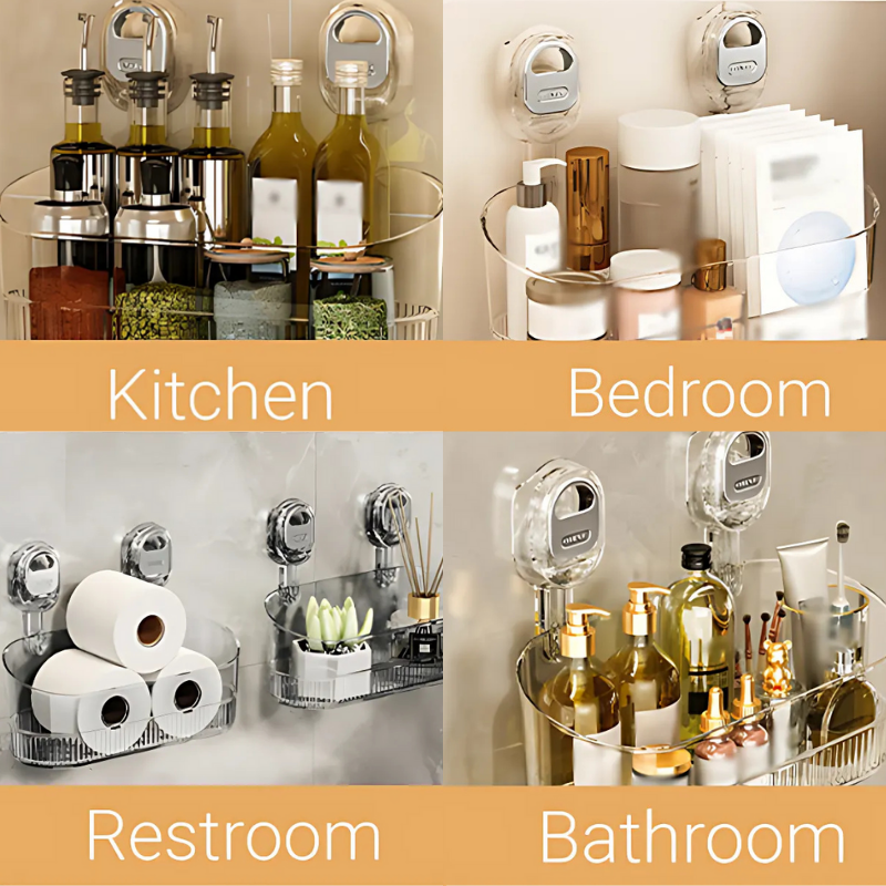 FlowGrip™ DrainRack: Multifunktionell Förvaringsställ Med Avrinning