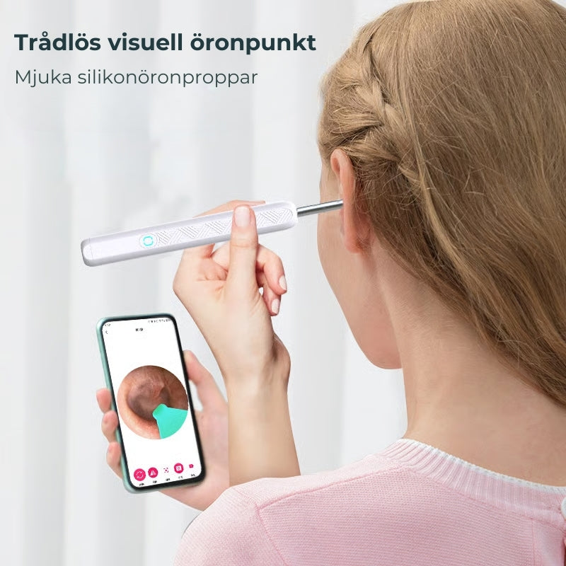 EarCam™ – Digital kamera för säker öronrengöring