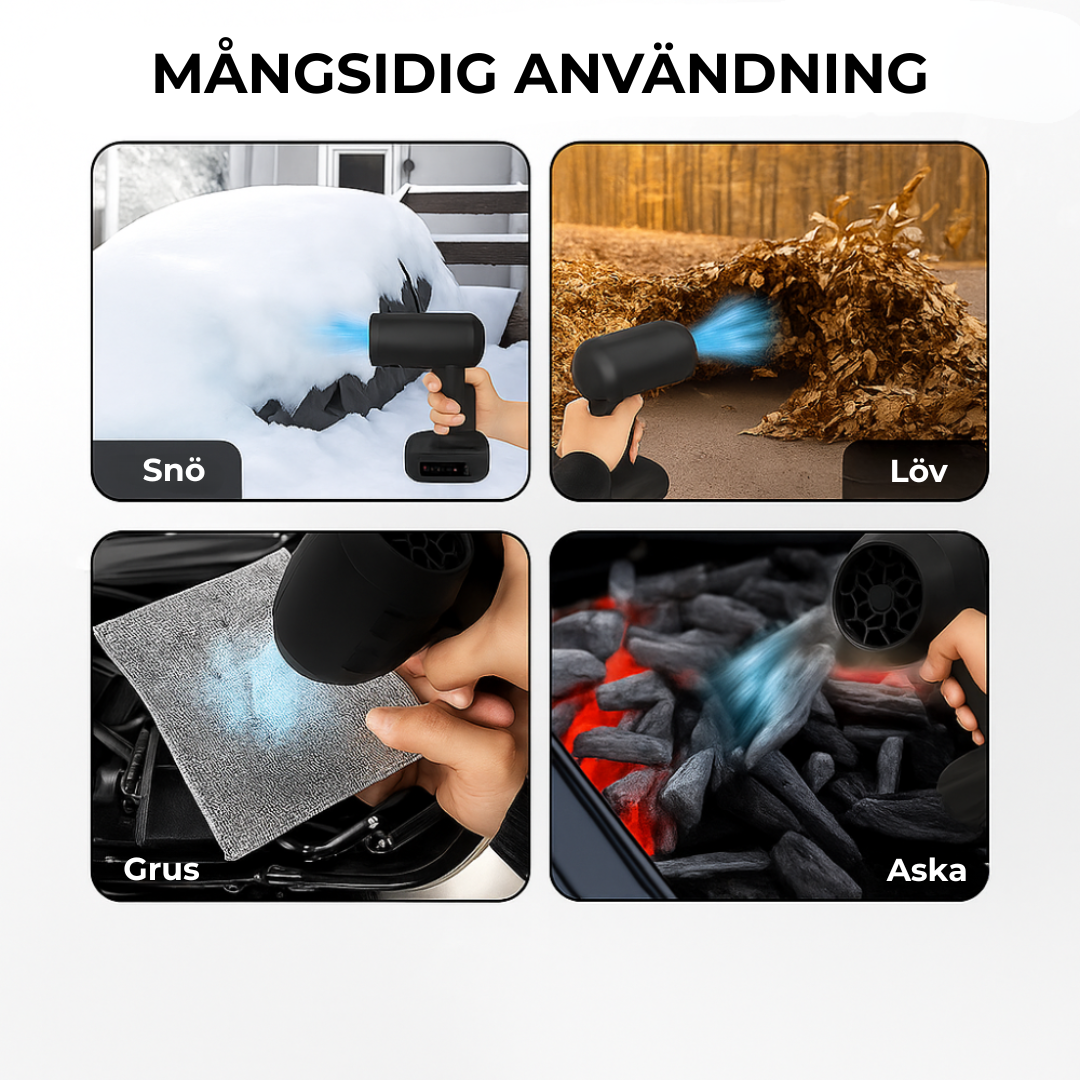 KlarRent™ | Ta bort stöket på några sekunder – med kraften av trådlös rengöring!