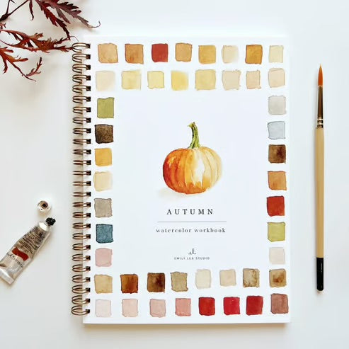 Färgström™ | Tänd din kreativitet med vår inspirerande akvarellarbetsbok!
