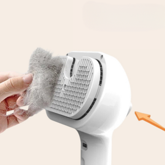 Silkepels® Steami Pro | Professionell pälsvårdsborste för husdjur