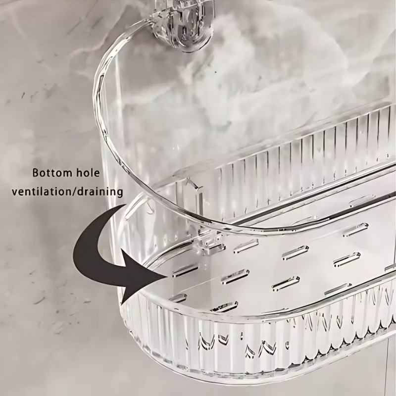FlowGrip™ DrainRack: Multifunktionell Förvaringsställ Med Avrinning
