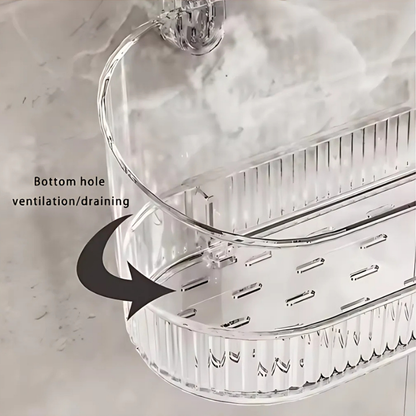 FlowGrip™ DrainRack: Multifunktionell Förvaringsställ Med Avrinning