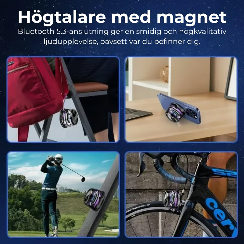 MagSound™ | Magnetisk Bluetooth-högtalare