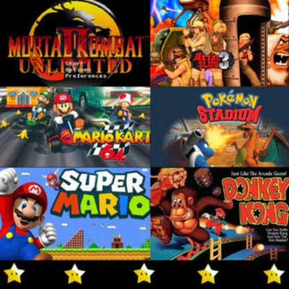 RetroStation™ Retro Dock V2 | Återupplev din barndom med tusentals klassiska spel - inga nedladdningar behövs, bara plugga och spela!