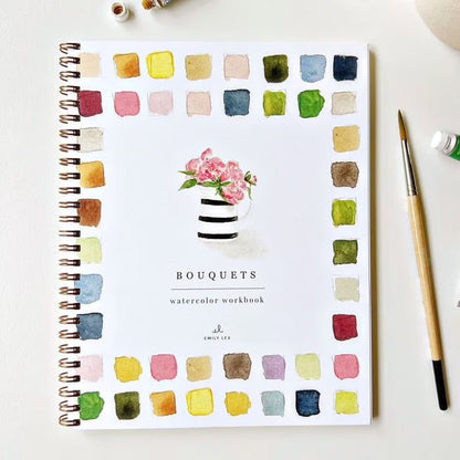 Färgström™ | Tänd din kreativitet med vår inspirerande akvarellarbetsbok!