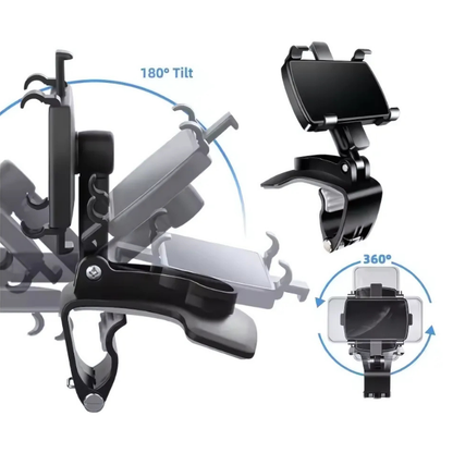 Grip360™ | Roterande telefonhållare med starkt och kompakt grepp
