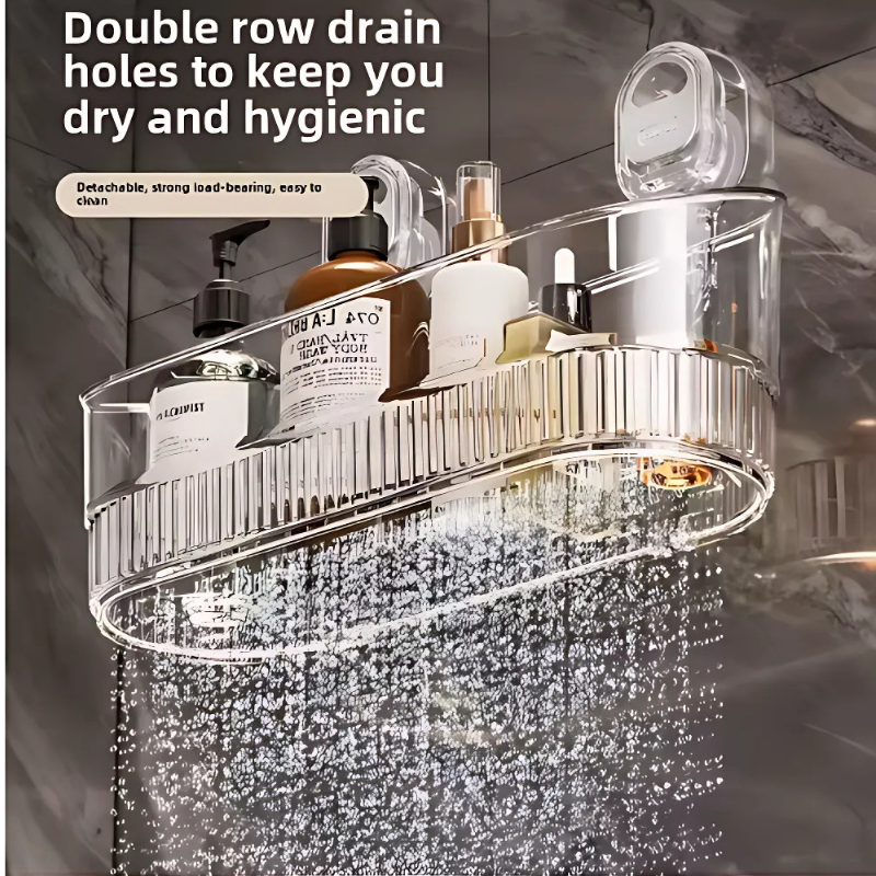FlowGrip™ DrainRack: Multifunktionell Förvaringsställ Med Avrinning