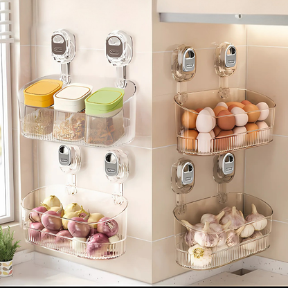 FlowGrip™ DrainRack: Multifunktionell Förvaringsställ Med Avrinning