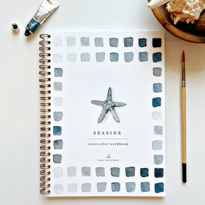 Färgström™ | Tänd din kreativitet med vår inspirerande akvarellarbetsbok!