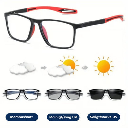 👓️ Bifokala glasögon för Sol- och blåljus (UV)