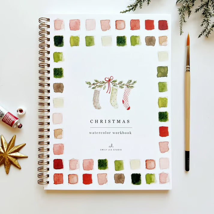 Färgström™ | Tänd din kreativitet med vår inspirerande akvarellarbetsbok!