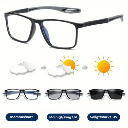 👓️ Bifokala glasögon för Sol- och blåljus (UV)