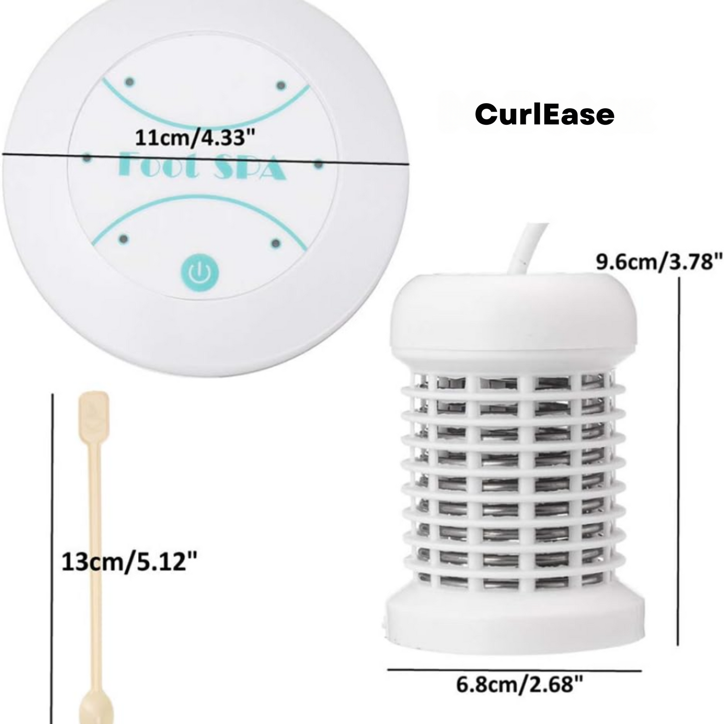 CurlEase™ | Rena kroppen – börja från fötterna