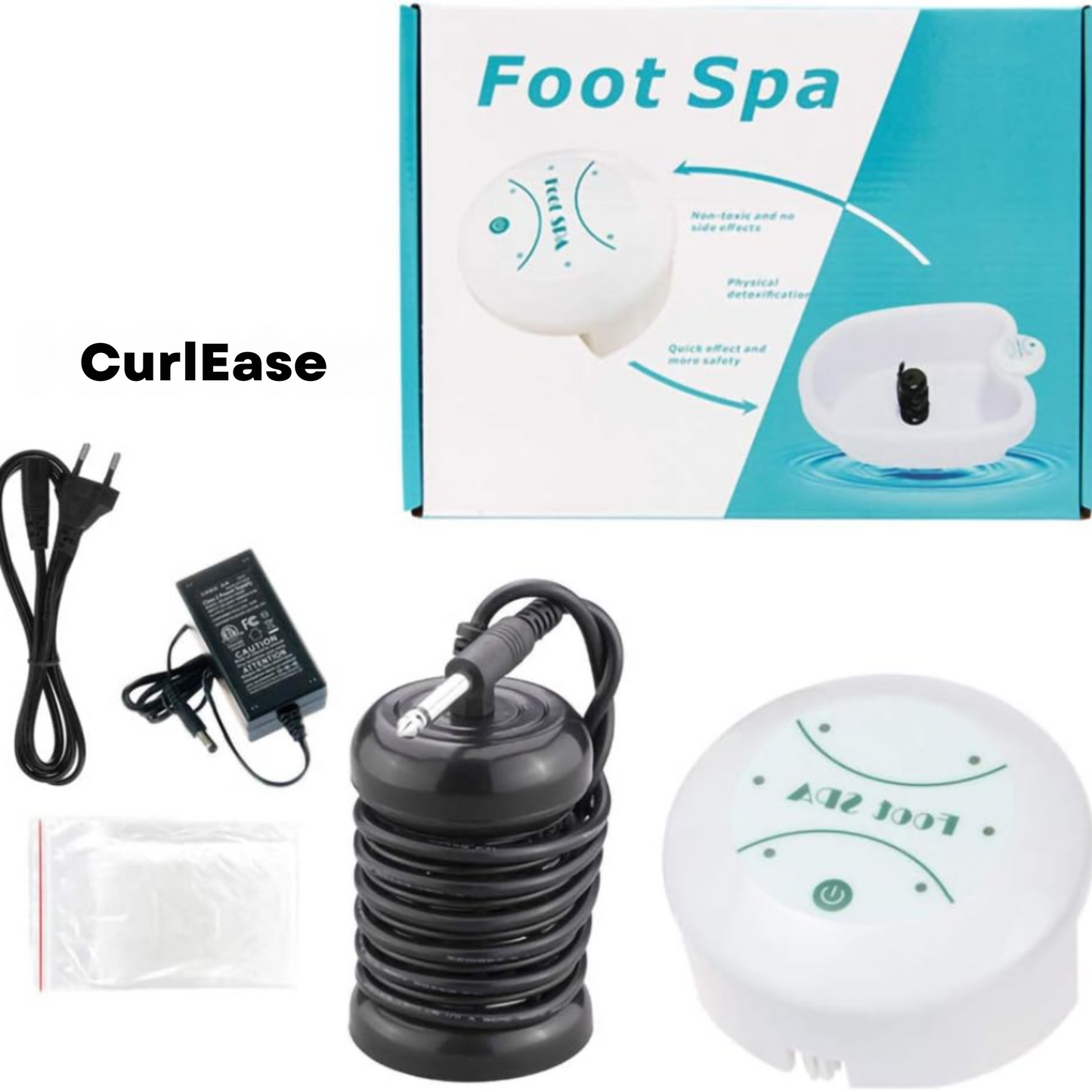 CurlEase™ | Rena kroppen – börja från fötterna
