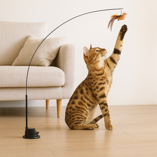 Fjäderbågen™ – Aktiverar din katt på nolltid