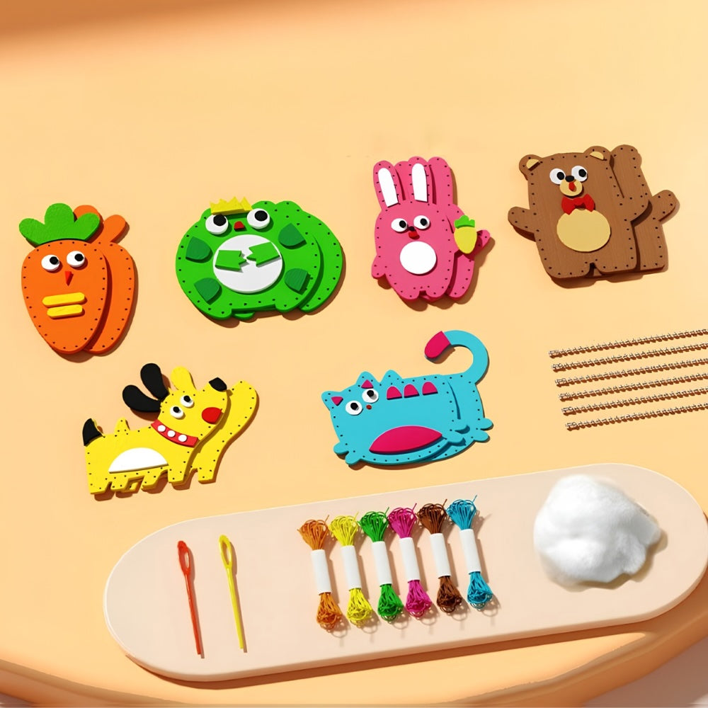 Threadies™ | Gör-det-själv sykit för barn