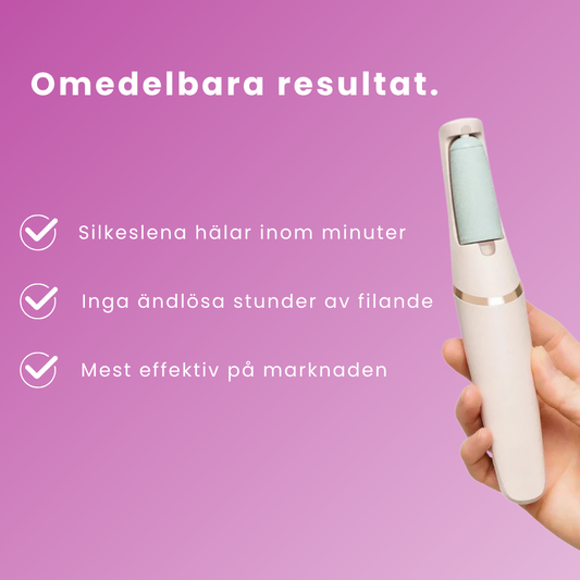 Silkstep™ - Mjuka fötter utan dyra salongsbesök