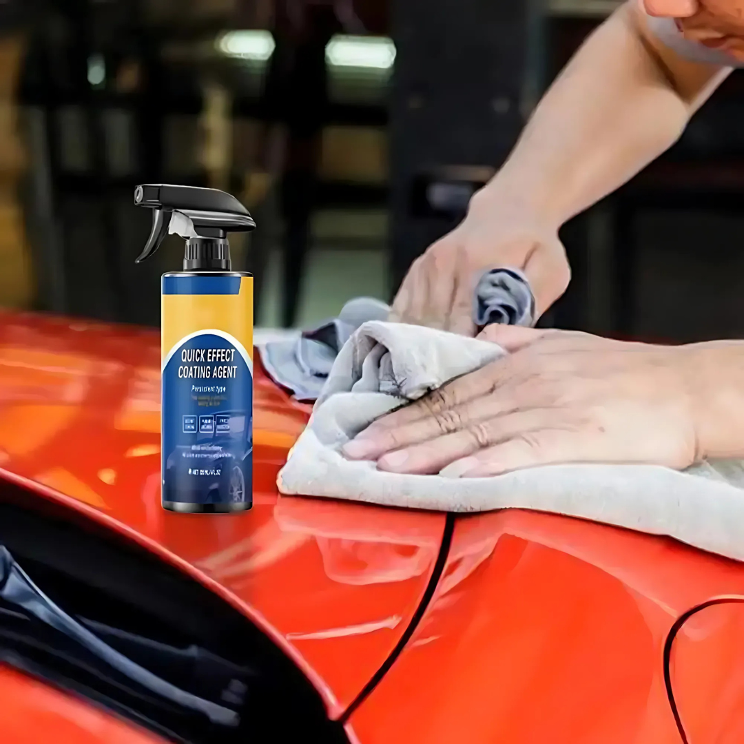 GlossGuard™ 1+1 GRATIS – Bilbeläggningsspray för långvarig glans & skydd