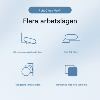 RoboClean Max™ | Effektiv städning med ett knapptryck