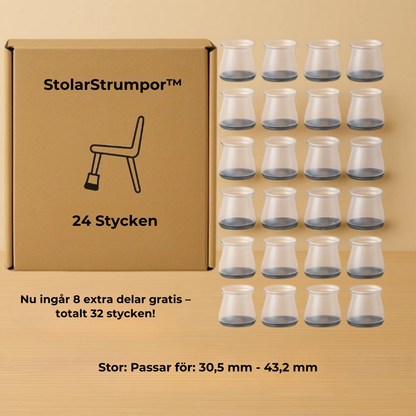 StolarStrumpor™ – Det bästa ljudisolerande skyddet för ditt golv!