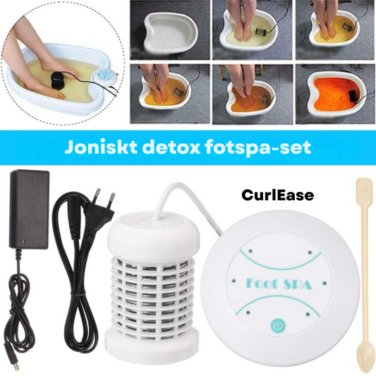 CurlEase™ | Rena kroppen – börja från fötterna