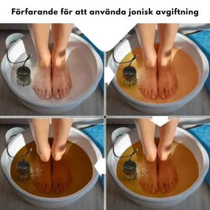 CurlEase™ | Rena kroppen – börja från fötterna