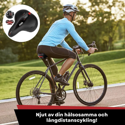 ComfortRider™ | Smärtfri ortopedisk cykelsadel