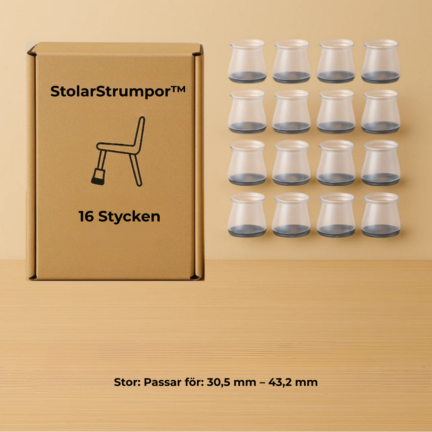 StolarStrumpor™ – Det bästa ljudisolerande skyddet för ditt golv!