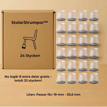 StolarStrumpor™ – Det bästa ljudisolerande skyddet för ditt golv!