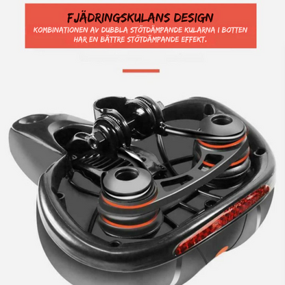 ComfortRider™ | Smärtfri ortopedisk cykelsadel