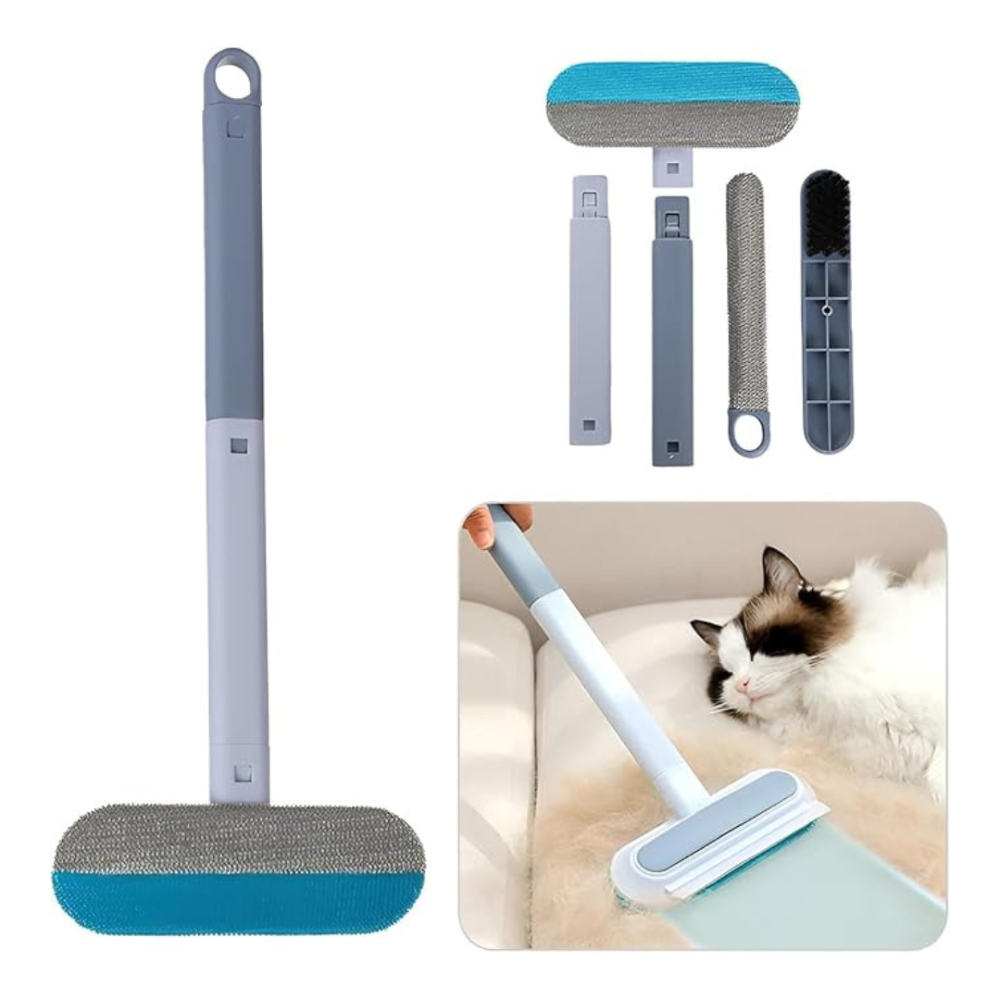 Cleaner Pro° EasyClean: 3 i 1 enkelt verktyg för borttagning av djurhår och rengöring