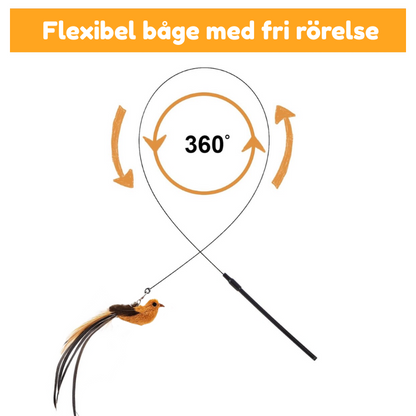 Fjäderbågen™ – Aktiverar din katt på nolltid
