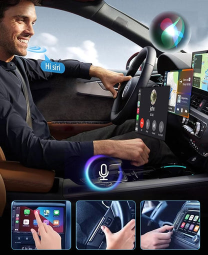 Magicness 2-i-1 Biladapter™ | Trådlös CarPlay & Android Auto