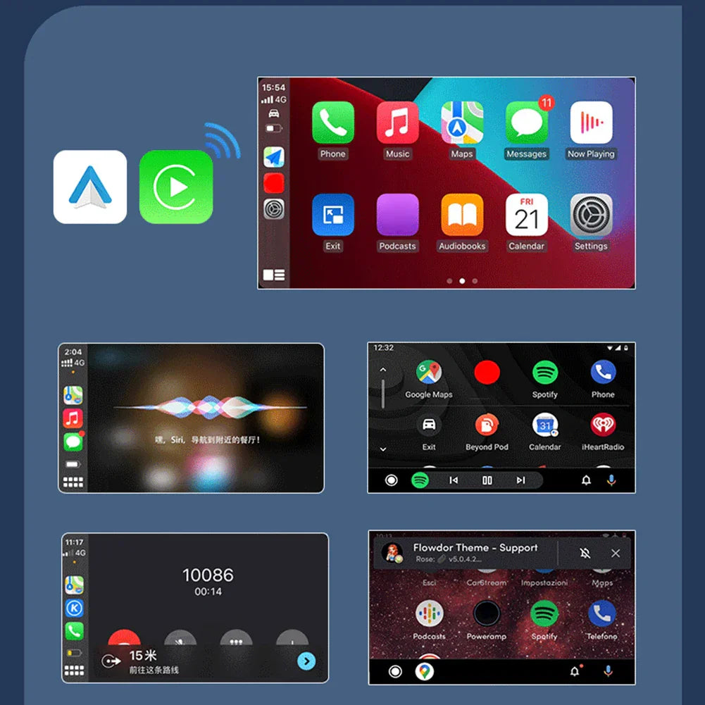 CarConnect™ – Mini Trådlös CarPlay-adapter