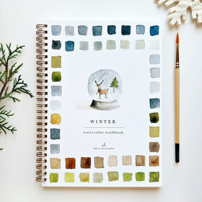 Färgström™ | Tänd din kreativitet med vår inspirerande akvarellarbetsbok!