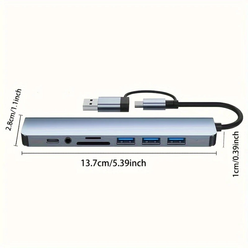 Nexus™ 8-i-2 USB-hubb - anslut allt i ett enda drag