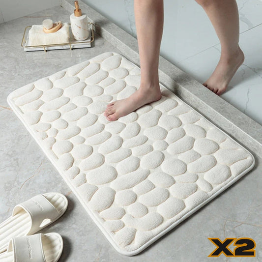 StepEase™ | Cobblestone Embossed Mångsidig matta