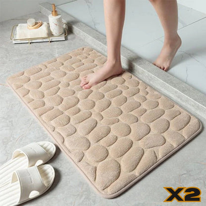 StepEase™ | Cobblestone Embossed Mångsidig matta