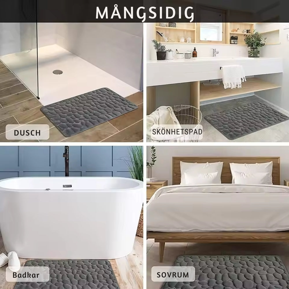 StepEase™ | Cobblestone Embossed Mångsidig matta