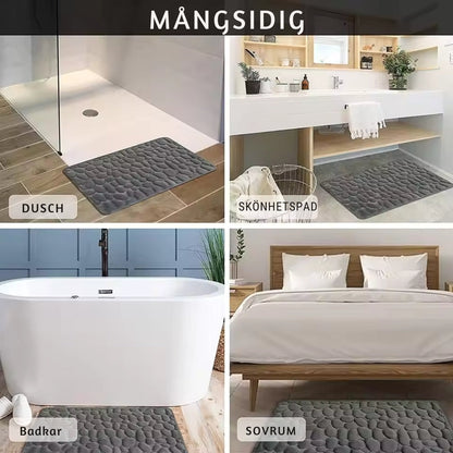 StepEase™ | Cobblestone Embossed Mångsidig matta
